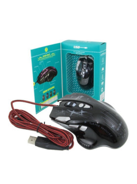 Weibo WB912 RGB Gaming Ποντίκι Μαύρο