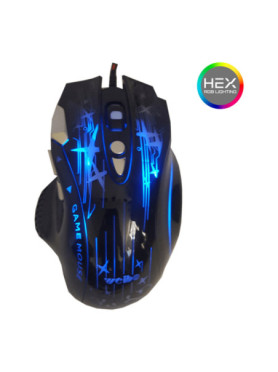 Weibo WB912 RGB Gaming Ποντίκι Μαύρο