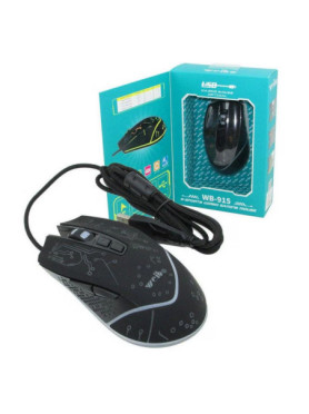 Weibo WB915 RGB Gaming Ποντίκι 3200 DPI Μαύρο