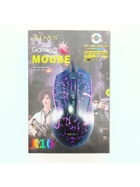 Aoas Aoas K10 RGB Gaming Ποντίκι 3200 DPI Μαύρο
