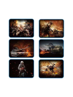 K6 Mousepad Gaming 380x250x3 Mm Σχέδιο War Apache
