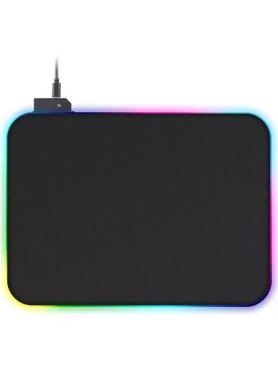 Weibo K7 Gaming Mouse Pad 300mm με RGB Φωτισμό Μαύρο