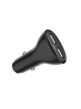 Xipin XIPIN CX28 Φορτιστής Αυτοκινήτου 4.8A με Θύρες: 2xUSB μαζί με Καλώδιο Type-C Μαύρο Χρώμα