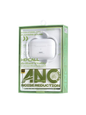 Remax W22N In-ear Bluetooth Handsfree Ακουστικά με Θήκη Φόρτισης Λευκά