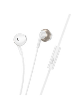 Hoco M115-WH In-ear Handsfree Ακουστικά με Βύσμα 3.5mm Λευκό