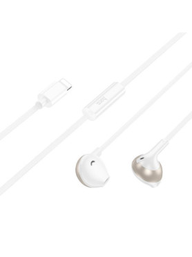 Hoco M115-WH In-ear Handsfree Ακουστικά με Βύσμα 3.5mm Λευκό