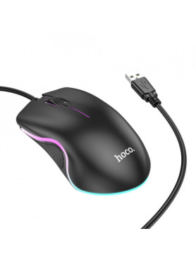 Hoco GM19 RGB Gaming Ποντίκι Μαύρο