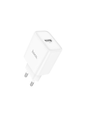 Hoco Φορτιστής Χωρίς Καλώδιο με Θύρα USB-C 20W Power Delivery Λευκός (DC72)