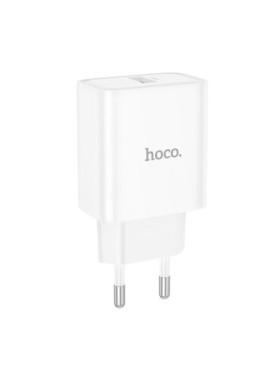 Hoco Φορτιστής Χωρίς Καλώδιο με Θύρα USB-C 20W Power Delivery Λευκός (DC72)