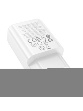 Hoco Φορτιστής Χωρίς Καλώδιο με Θύρα USB-C 20W Power Delivery Λευκός (DC72)