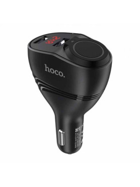 Hoco Φορτιστής Αυτοκινήτου 96W 3.1A με Θύρες: 2xUSB Μαύρος