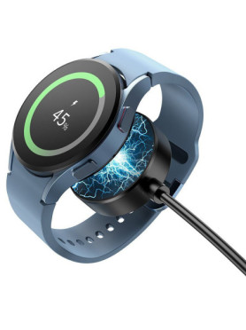 Hoco Wireless Φορτιστής για Samsung Galaxy Watch 5/4/3/2/1 Μαύρος