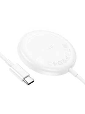 Hoco Φορτιστής Magsafe 15W Λευκός (Enjoy CW52)