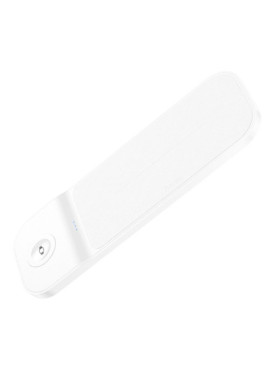 Hoco Ασύρματος Φορτιστής (Qi Pad) 15W Λευκός (CQ5)