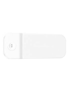 Hoco Ασύρματος Φορτιστής (Qi Pad) 15W Λευκός (CQ5)