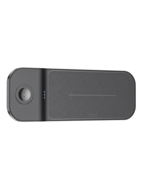 Hoco Ασύρματος Φορτιστής (Qi Pad) 15W Μαύρος (CQ5)