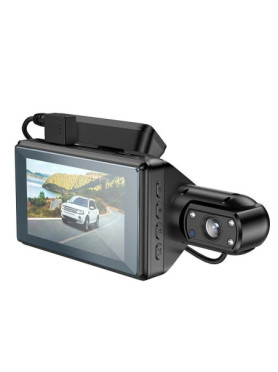 Hoco Di07 Max Dual Camera Night Vision Wifi Dash Cam Recorder