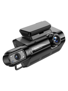 Hoco Di07 Max Dual Camera Night Vision Wifi Dash Cam Recorder
