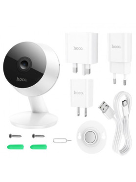 Hoco D3 IP Κάμερα Παρακολούθησης Wi-Fi Full HD+ 3MP με Αμφίδρομη Επικοινωνία
