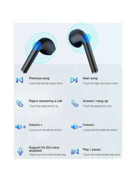 Awei T28P In-ear Bluetooth Handsfree Ακουστικά με Αντοχή στον Ιδρώτα και Θήκη Φόρτισης Μαύρα