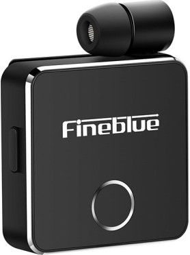 Fineblue F1 In-ear Bluetooth Handsfree Ακουστικό Πέτου Μαύρο