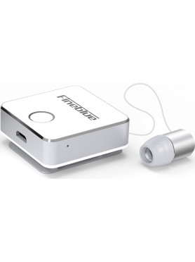 Fineblue F1 In-ear Bluetooth Handsfree Ακουστικό Πέτου Λευκό
