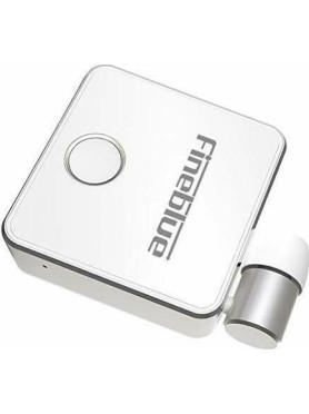 Fineblue F1 In-ear Bluetooth Handsfree Ακουστικό Πέτου Λευκό