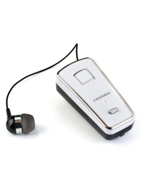 Fineblue F970 Pro In-ear Bluetooth Handsfree Ακουστικό Πέτου Λευκό