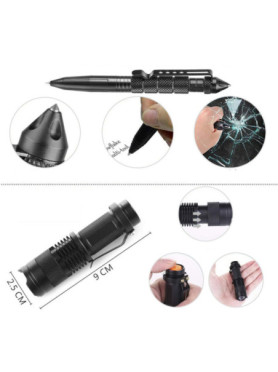 CY-05 Βαλιτσάκι Επιβίωσης με Σφυρίχτρα 18cm