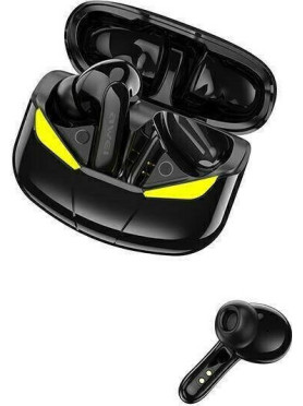 Awei T35 In-ear Bluetooth Handsfree Ακουστικά με Αντοχή στον Ιδρώτα και Θήκη Φόρτισης Μαύρα