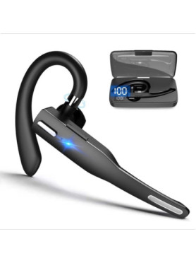 ΥΥΚ525 In-ear Bluetooth Handsfree Ακουστικό με Θήκη Φόρτισης Μαύρο