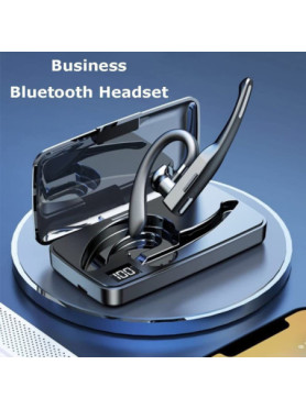 ΥΥΚ525 In-ear Bluetooth Handsfree Ακουστικό με Θήκη Φόρτισης Μαύρο