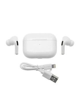 Pavareal Apro 3 Plus In-ear Bluetooth Handsfree Ακουστικά με Θήκη Φόρτισης Λευκά
