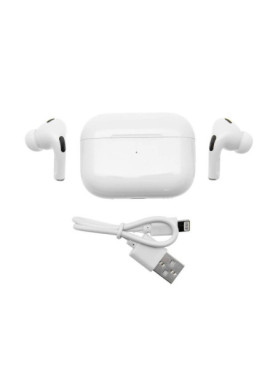 Pavareal APro 5 Plus In-ear Bluetooth Handsfree Ακουστικά με Θήκη Φόρτισης Λευκά