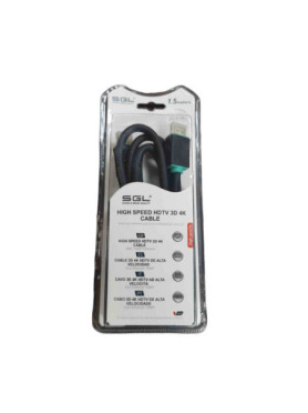 SGL Cable HDMI male - HDMI male 1.5m Μαύρο