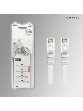SGL U/UTP Καλώδιο Δικτύου Ethernet 1.5m Λευκό