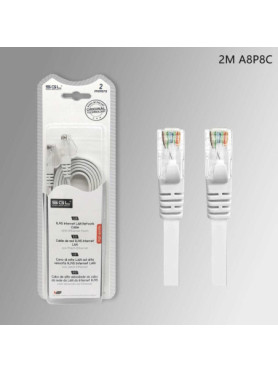 SGL U/UTP Καλώδιο Δικτύου Ethernet 2m Λευκό