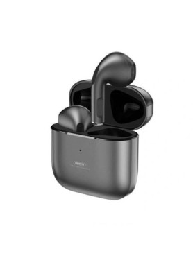 Remax TWS-10i Earbud Bluetooth Handsfree Ακουστικά με Αντοχή στον Ιδρώτα και Θήκη Φόρτισης Μαύρα