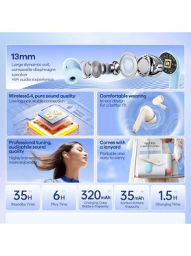 Remax W19 In-ear Bluetooth Handsfree Ακουστικά με Θήκη Φόρτισης Μαύρα