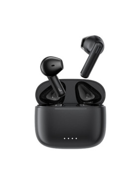 Remax Buds 2E Bluetooth Handsfree Ακουστικά με Θήκη Φόρτισης Μαύρα