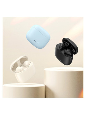 Remax Cozybuds 2E Bluetooth Handsfree Ακουστικά με Θήκη Φόρτισης Λευκά