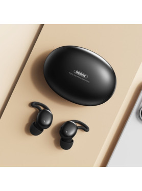 Remax SleepBuds Z2 Bluetooth Handsfree Ακουστικά με Θήκη Φόρτισης Μαύρα