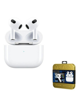 WK V60 Earbud Bluetooth Handsfree Ακουστικά με Θήκη Φόρτισης Λευκά