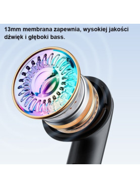 Awei T66 In-ear Bluetooth Handsfree Ακουστικά με Αντοχή στον Ιδρώτα και Θήκη Φόρτισης Μαύρα