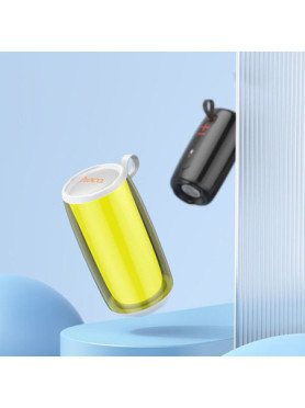 Hoco Jumper Ηχείο Bluetooth 10W με Διάρκεια Μπαταρίας έως 4 ώρες Λευκό