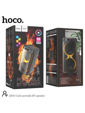 Hoco Σύστημα Karaoke με Ασύρματo Μικρόφωνo DS41 Cody σε Μαύρο Χρώμα