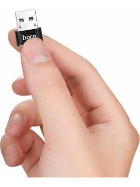 Hoco UA6 Μετατροπέας USB-A male σε USB-C female