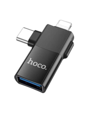 Hoco Ua17 Μετατροπέας Lightning male σε USB-C male