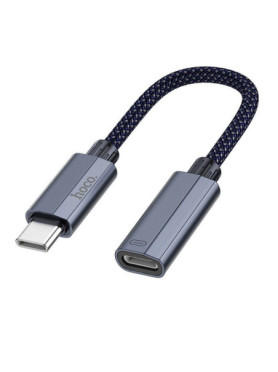 Hoco Μετατροπέας USB-C male σε Lightning male Μπλε 1τμχ