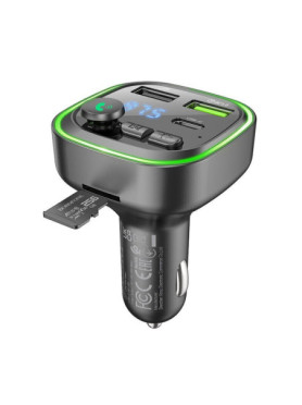 Borofone FM Transmitter Αυτοκινήτου Bc48 με Bluetooth / USB
